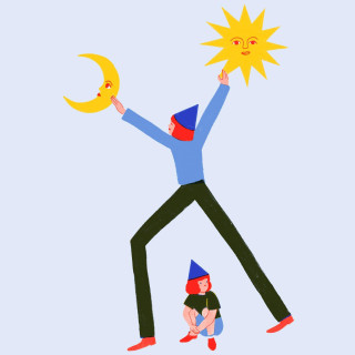 Au pied des montagnes